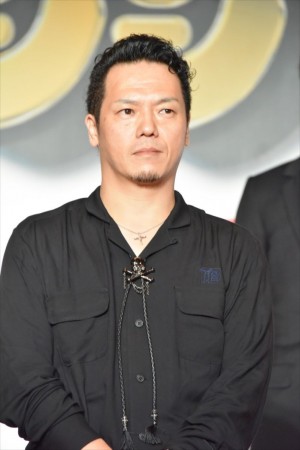 映画『闇金ウシジマくん Part3』『ザ・ファイナル』キャスト発表会見に登壇したやべきょうすけ