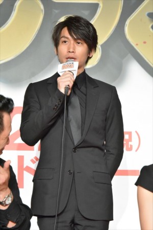 映画『闇金ウシジマくん Part3』『ザ・ファイナル』キャスト発表会見に登壇した崎本大海