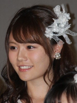 『存在する理由DOCUMENTARY of AKB48』プレミア上映会に登壇した込山榛香