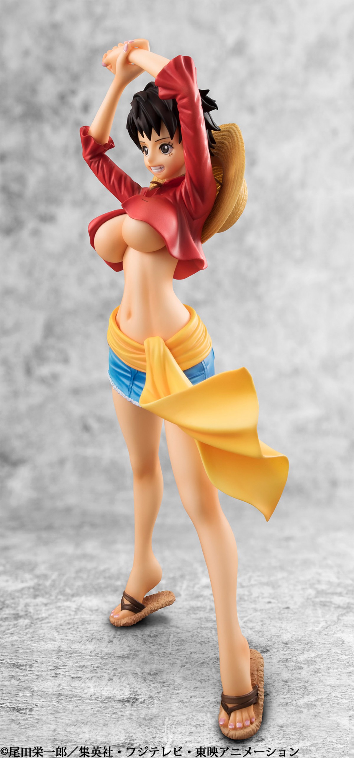 『ワンピース』ルフィが“女性化”フィギュアで登場！ いたずらっぽくセクシーに