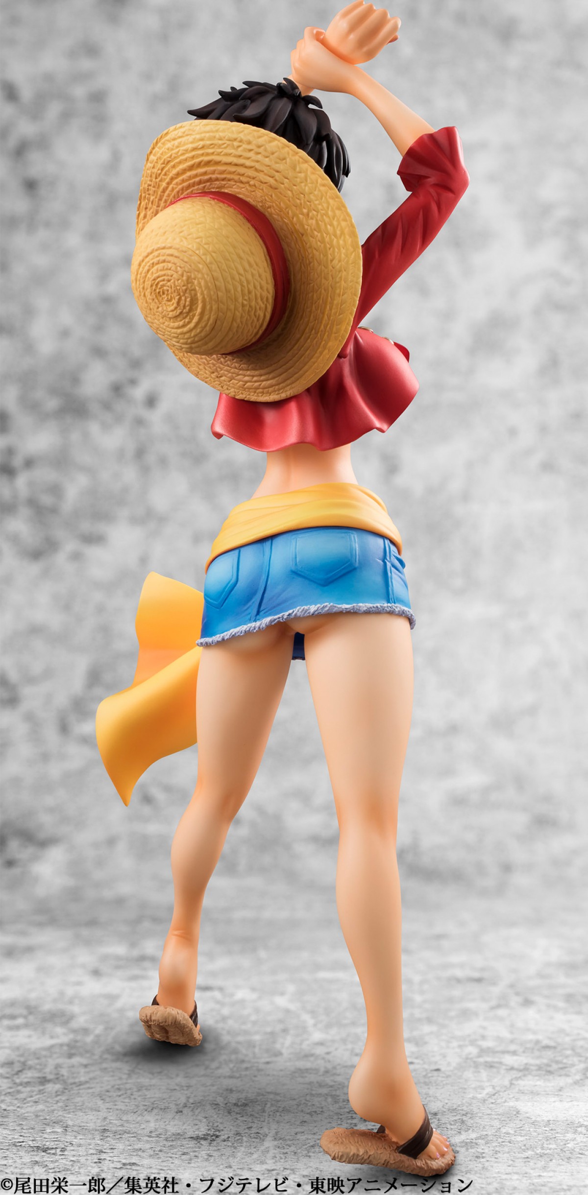 『ワンピース』ルフィが“女性化”フィギュアで登場！ いたずらっぽくセクシーに