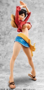 『ワンピース』“女性化”ルフィがフィギュアで登場！