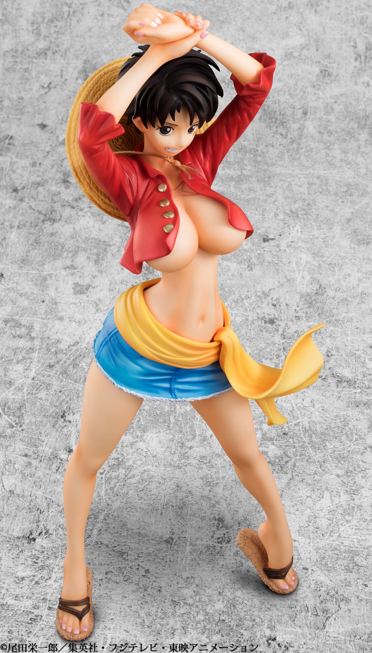 『ワンピース』ルフィが“女性化”フィギュアで登場！ いたずらっぽくセクシーに