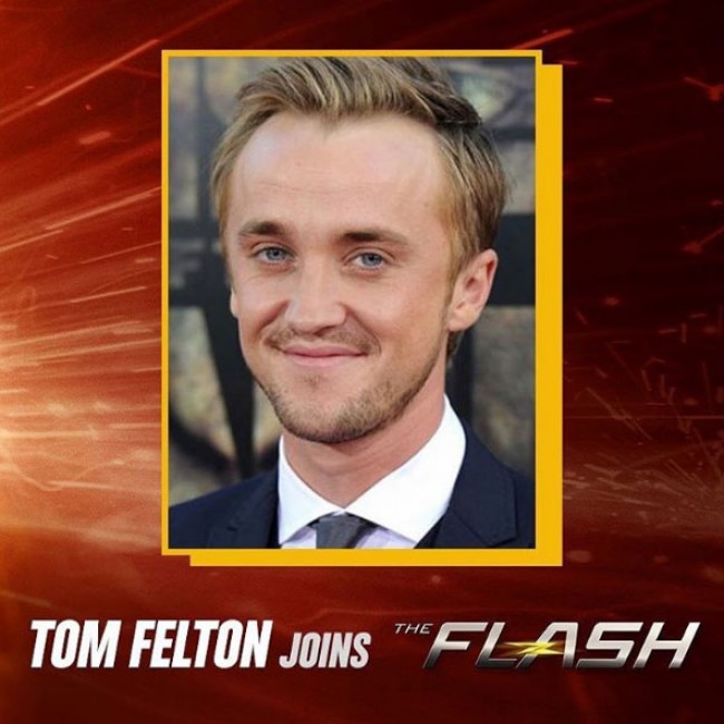 トム・フェルトンが『The Flash／フラッシュ』シーズン3にキャスト入り！