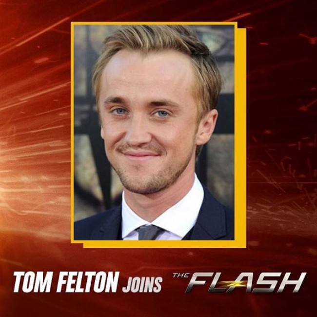 トム・フェルトンが『The Flash/フラッシュ』シーズン3にキャスト入り!