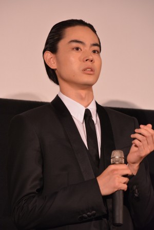 映画『セトウツミ』初日舞台挨拶に登壇した菅田将暉