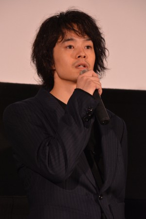 映画『セトウツミ』初日舞台挨拶に登壇した池松壮亮