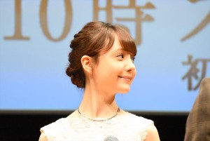 トリンドル玲奈、『せいせいするほど、愛してる』完成披露特別試写会に出席