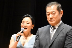 神野三鈴＆松平健、『せいせいするほど、愛してる』完成披露特別試写会に出席