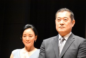 神野三鈴＆松平健、『せいせいするほど、愛してる』完成披露特別試写会に出席