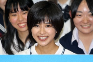 黒島結菜、ドラマ『時をかける少女』完成披露試写会に出席