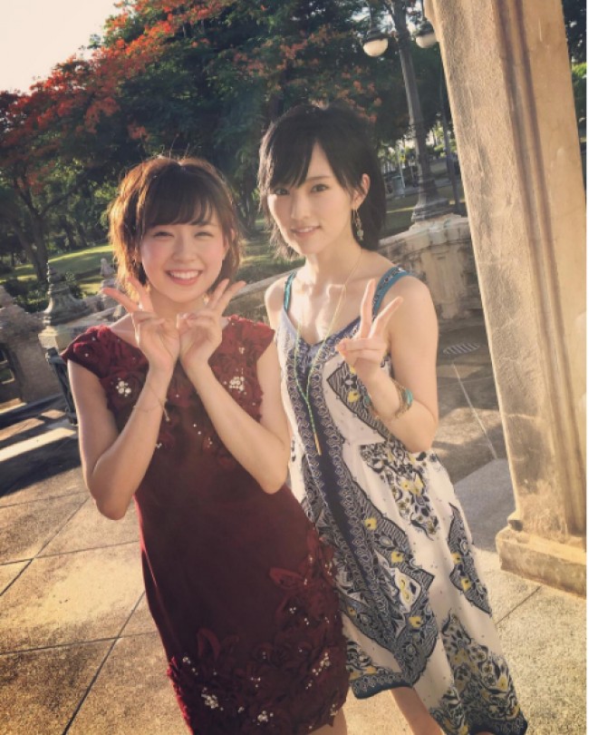 Nmb48卒業前の渡辺美優紀 山本彩とのツーショット披露 さやみる最高です 16年7月4日 エンタメ ニュース クランクイン