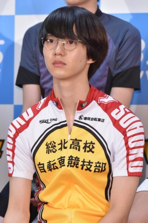 ドラマ『弱虫ペダル』製作会見に登壇した小越勇輝