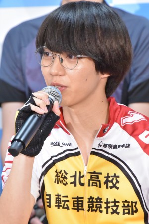 ドラマ『弱虫ペダル』製作会見に登壇した小越勇輝