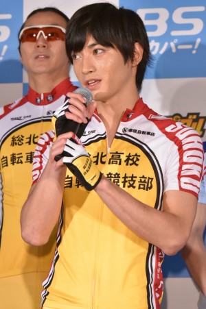 ドラマ『弱虫ペダル』製作会見に登壇した木村達成