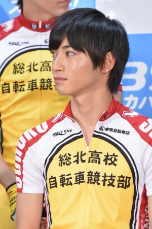 ドラマ『弱虫ペダル』製作会見に登壇した木村達成