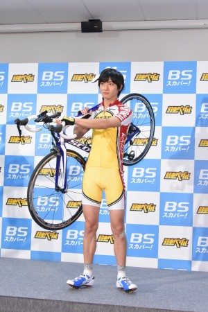 ドラマ『弱虫ペダル』製作会見に登壇した木村達成