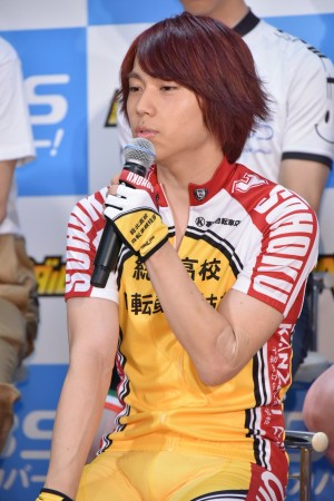 ドラマ『弱虫ペダル』製作会見に登壇した深澤大河