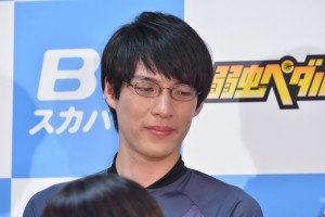 ドラマ『弱虫ペダル』製作会見に登壇した輝馬