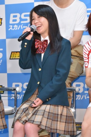 ドラマ『弱虫ペダル』製作会見に登壇した桜井美南