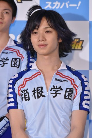 ドラマ『弱虫ペダル』製作会見に登壇した植田圭輔