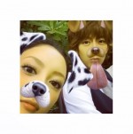 菜々緒と三浦翔平、犬になっても美男美女！　可愛い2ショットにファン歓喜