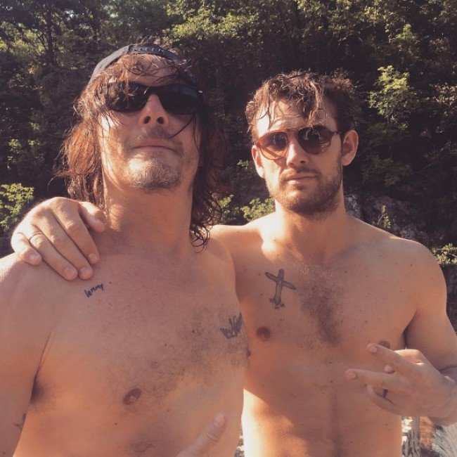 ノーマン・リーダス、アレックス・ペティファー、Alex Pettyfer ＆ Norman Reedus