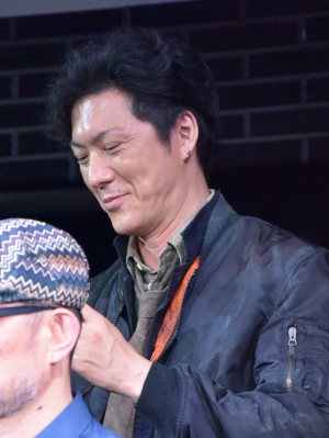 『バイオハザード～ヴォイス・オブ・ガイア～』制作発表記者会見に登壇した吉野圭吾