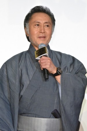 『ONE PIECE FILM GOLD』完成披露会見・舞台挨拶に登場した北大路欣也