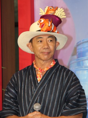 『ファインディング・ドリー』七夕プレミアイベントに登壇した木梨憲武