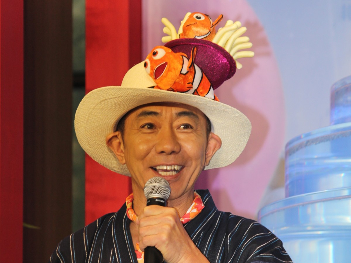 木梨憲武「ファインディング・マーリンあるかな」、願いむなしく上川隆也からツッコミ
