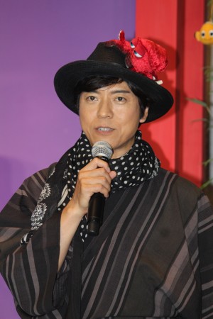 『ファインディング・ドリー』七夕プレミアイベントに登壇した上川隆也