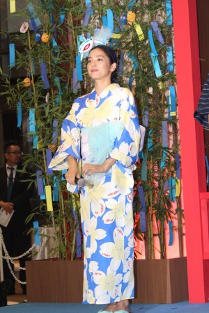 『ファインディング・ドリー』七夕プレミアイベントに登壇した中村アン