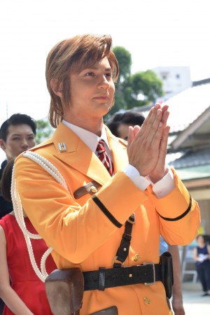 舞台版『こちら葛飾区亀有公園前派出所』ヒット祈願イベント登場したユージ