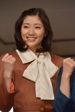 『とと姉ちゃん』スタジオ取材会に登壇した相楽樹