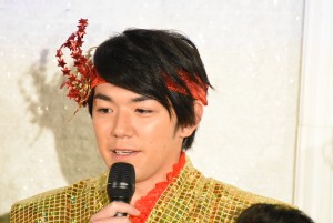 ミュージカル『TARO URASHIMA』製作発表会見に登壇した月岡弘一