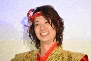 ミュージカル『TARO URASHIMA』製作発表会見に登壇した塩川渉