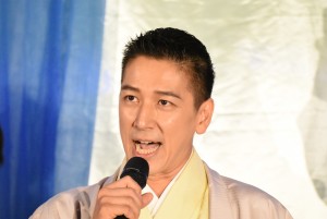 ミュージカル『TARO URASHIMA』製作発表会見に登壇した和泉元彌