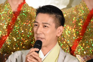 ミュージカル『TARO URASHIMA』製作発表会見に登壇した和泉元彌