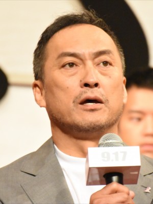 『怒り』完成報告会見に登壇した渡辺謙