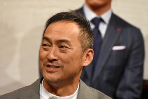 『怒り』完成報告会見に登壇した渡辺謙