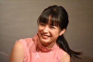 『怒り』完成報告会見に登壇した広瀬すず