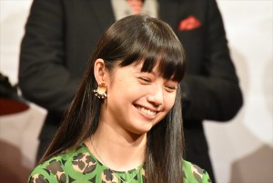 『怒り』完成報告会見に登壇した宮崎あおい