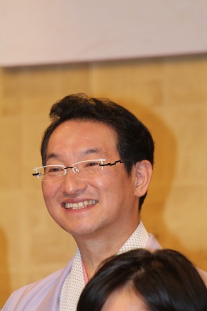 『おんな城主 直虎』新たな出演者発表会見に登壇した春風亭昇太