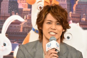 『ペット』吹替え版完成報告会見に登壇した宮野真守