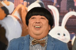 『ペット』吹替え版完成報告会見に登壇した日村勇紀