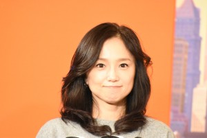 『ペット』吹替え版完成報告会見に登壇した永作博美