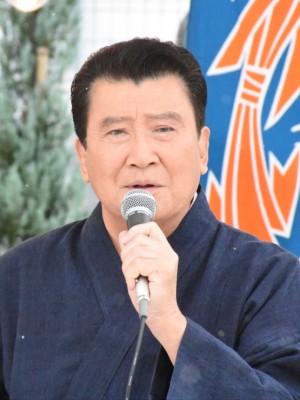 『ヤッさん～築地発！おいしい事件簿～』製作発表記者会見に登壇した里見浩太朗