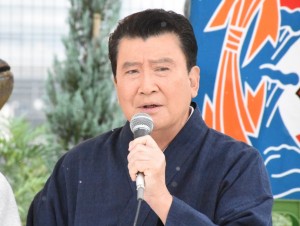 『ヤッさん～築地発！おいしい事件簿～』製作発表記者会見に登壇した里見浩太朗