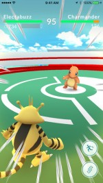 『ポケモンGO』ゲーム画面